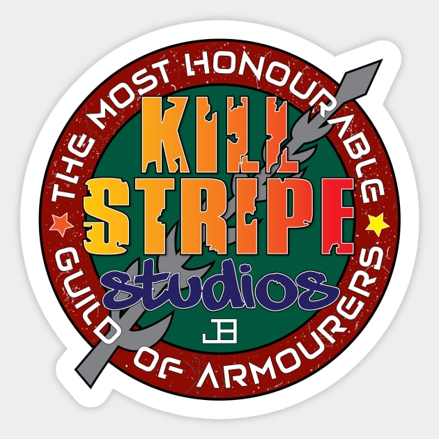 Kill Stripe studios Sticker by KillStripeStudios